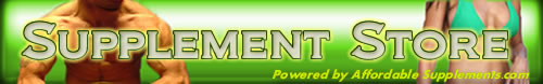 online supplements store